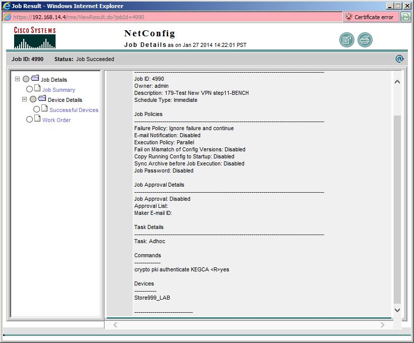 cisco crypto pki certificate